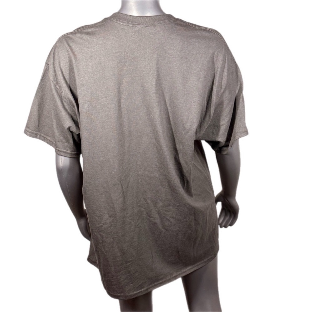 The Blind Medium | Grey Tee Colorful Hippie Skeleton Design Flower Crown - Picture 6 of 11